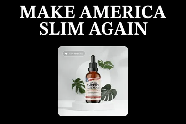 Make America Slim Again supplement bottle review by Brenda Lions